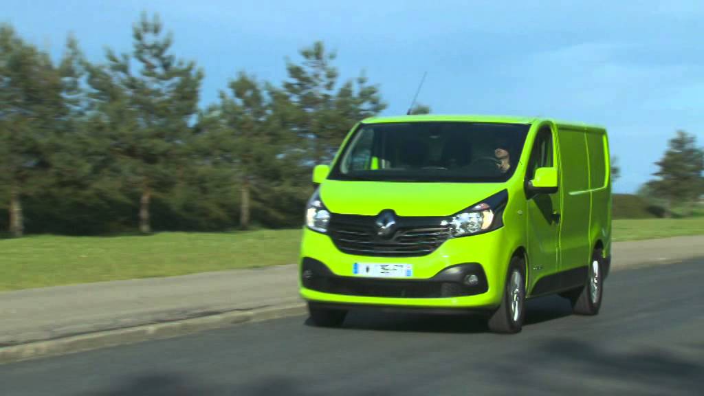 New Renault Trafic bamboo green - press film - YouTube
