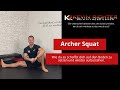 Archer Squat - knackiger Po, straffe Beine &amp; top Beweglichkeit