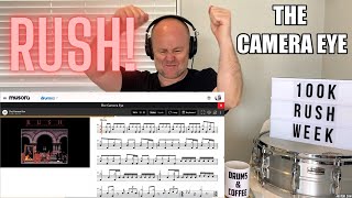 Drum Teacher Reacts: RUSH | 'The Camera Eye' | (Moving Pictures 1981 Track 5) FIRST TIME LISTEN!