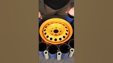 How To Make Unbreakable Airless Tires #shorts