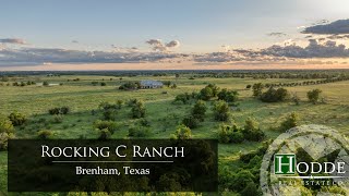 Stunning Luxury Ranch | Rocking C Ranch | Brenham Chappell Hill | Hodde Real Estate Co