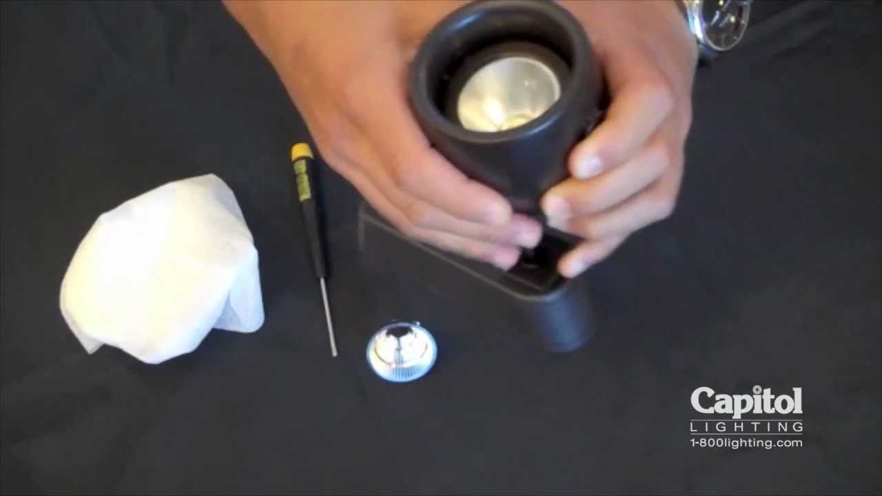 How To WAC Lighting Video: Change The Light Fixture Reflector On The Impulse LED 810 - YouTube