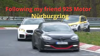 Nurburgring BTG Bmw M140I XDrive on Continental SportContact™ 7 Behind @925MOTOR in his megane