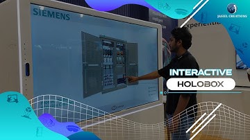 Interactive HoloBox | Future of Technology Display | Siemens | IREE 2025