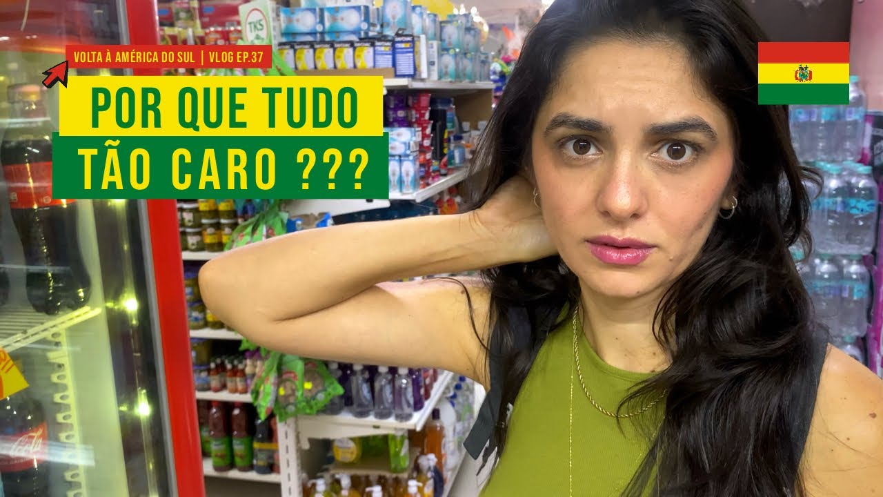 ASSIM É UM SUPERMERCADO NA BOLIVIA | BARATO OU CARO?