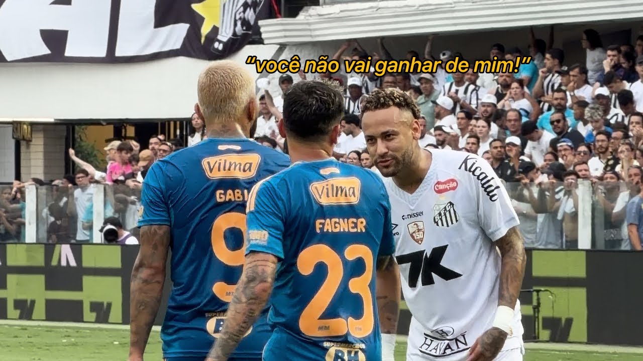 Leitura labial do NEYMAR x Cruzeiro do GABIGOL