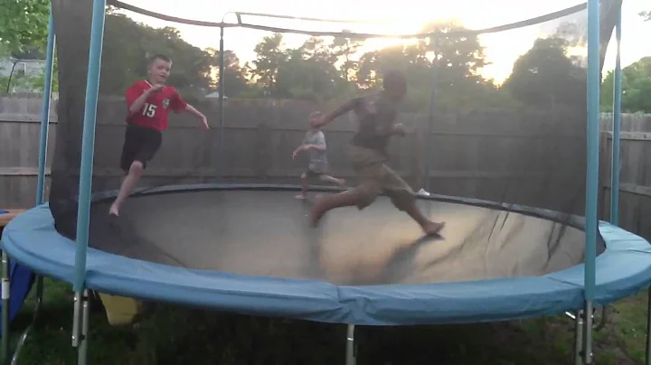 Trampoline fun