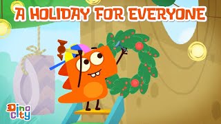 A Holiday For Everyone Dinocity Christmas Cartoon For Kids