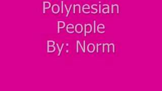 polynesian people By Norm SaveYouTube com