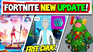 Fortnite Update: Chug Splash Returning! New NPC Changes! Animals Vaulted...