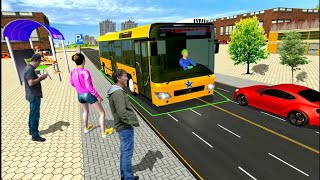 #City Coach Bus Simulator Gameplay Walkthrough #iOS Android #Level Complete #Games screenshot 5