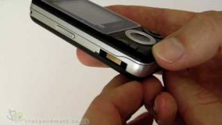 Sony Ericsson W205 unboxing video - YouTube