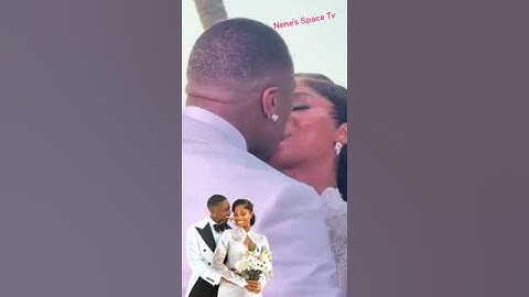 #jp2025 👉 PRISCILLA AND HER HUSBAND JUMA JUX ROMANTIC KISS MOMENT AT THEIR WHITE WEDDNG 💍