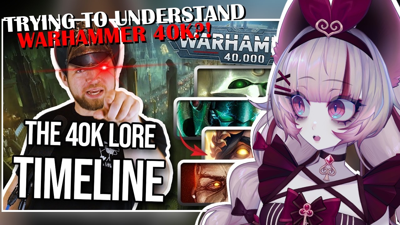First Exposure | What is Warhammer 40,000? | Timeline of 40k Lore | Bricky Vtuber Reaction