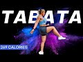 30 MIN SUPER SWEATY TABATA HIIT - No Repeat, Full Body Workout with Weights