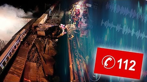 «Δεν έχω οξυγόνο» - Αυτό είναι το ανατριχιαστικό ηχητικό ντοκουμέντο από τα Τέμπη