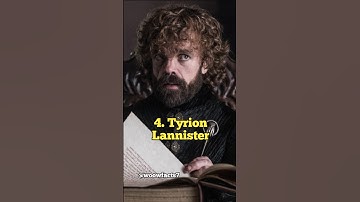 Top 10 Most Loved Game of Thrones Characters 👿 😱 🔥 | Woow Facts #top10factsshorts #shorts #top10