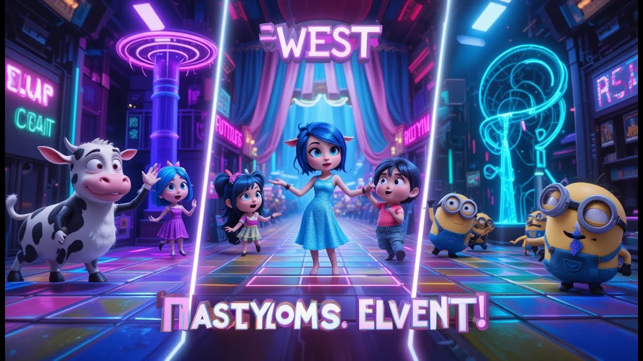 Inside Out 2 Minions 5 The Amazing Digital Circus Ep Funny Cows Tiles ...