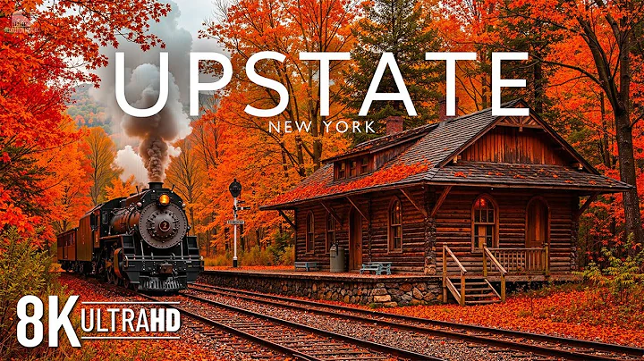 Autumn in Upstate New York 8K UHD 🍁 Vibrant Fall Foliage, Scenic Lakes & Charming Small Towns
