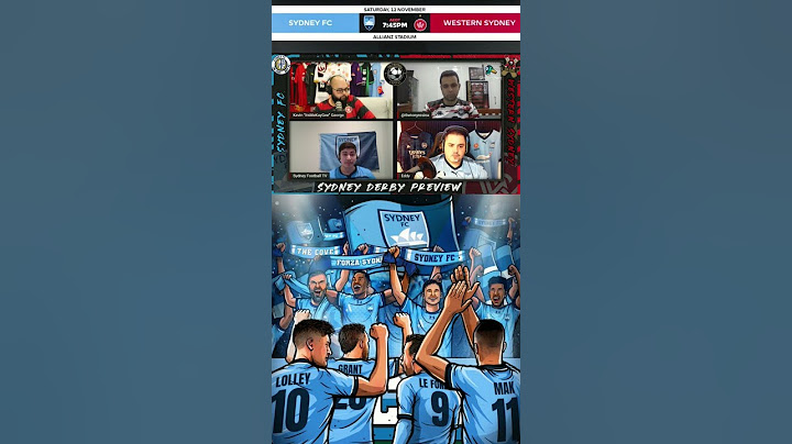 Can Sydney Fc put the poor form behind them and win the derby? #sydneyfc #wsw #sydneyderby