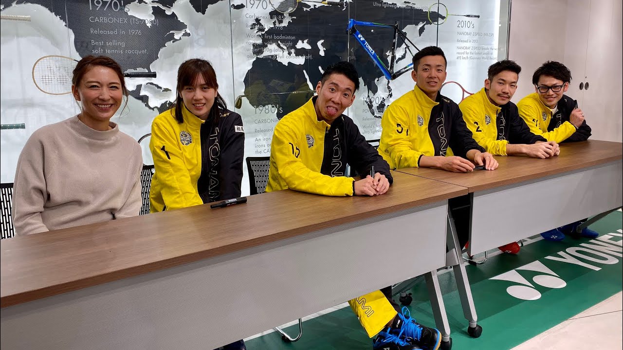 トナミ運輸バドミントン部 トークショーQ＆A @YONEX TOKYO SHOWROOM
