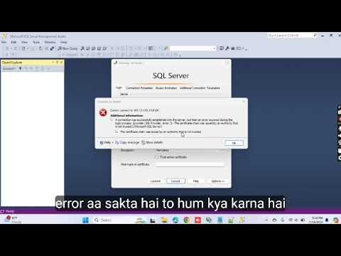 How to Configure a Trusted Server Certificate in SQL Server | Secure ...