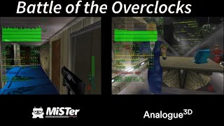 MiSTer vs Analogue 3D - 94MHz Overclock vs Unleashed Mode in 4K | Perfect Dark