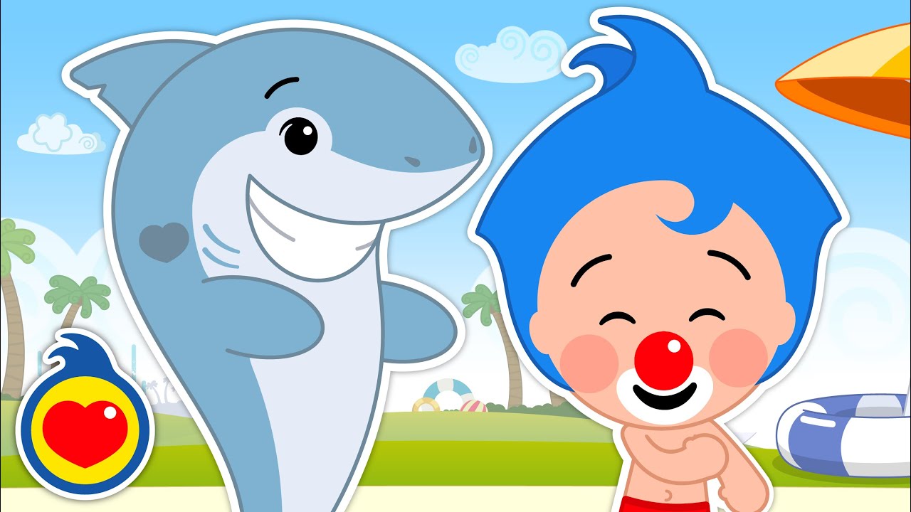 Tubarão (Baby Shark Dance)🦈 Música Infantil – Canções para Crianças ♫ Um Herói do Coração