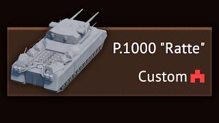 P.1000 Ratte in War Thunder