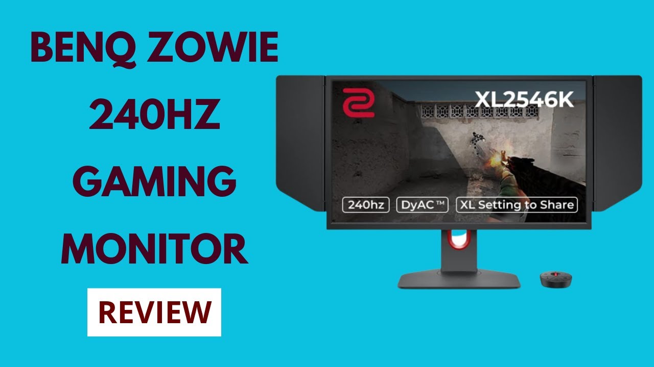 BenQ ZOWIE XL2546K 24.5-inch 240Hz Gaming Monitor Review - YouTube