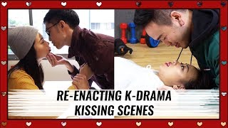 Re-Enacting Iconic K-Drama Kissing Scenes | ZULA Tries | EP 2