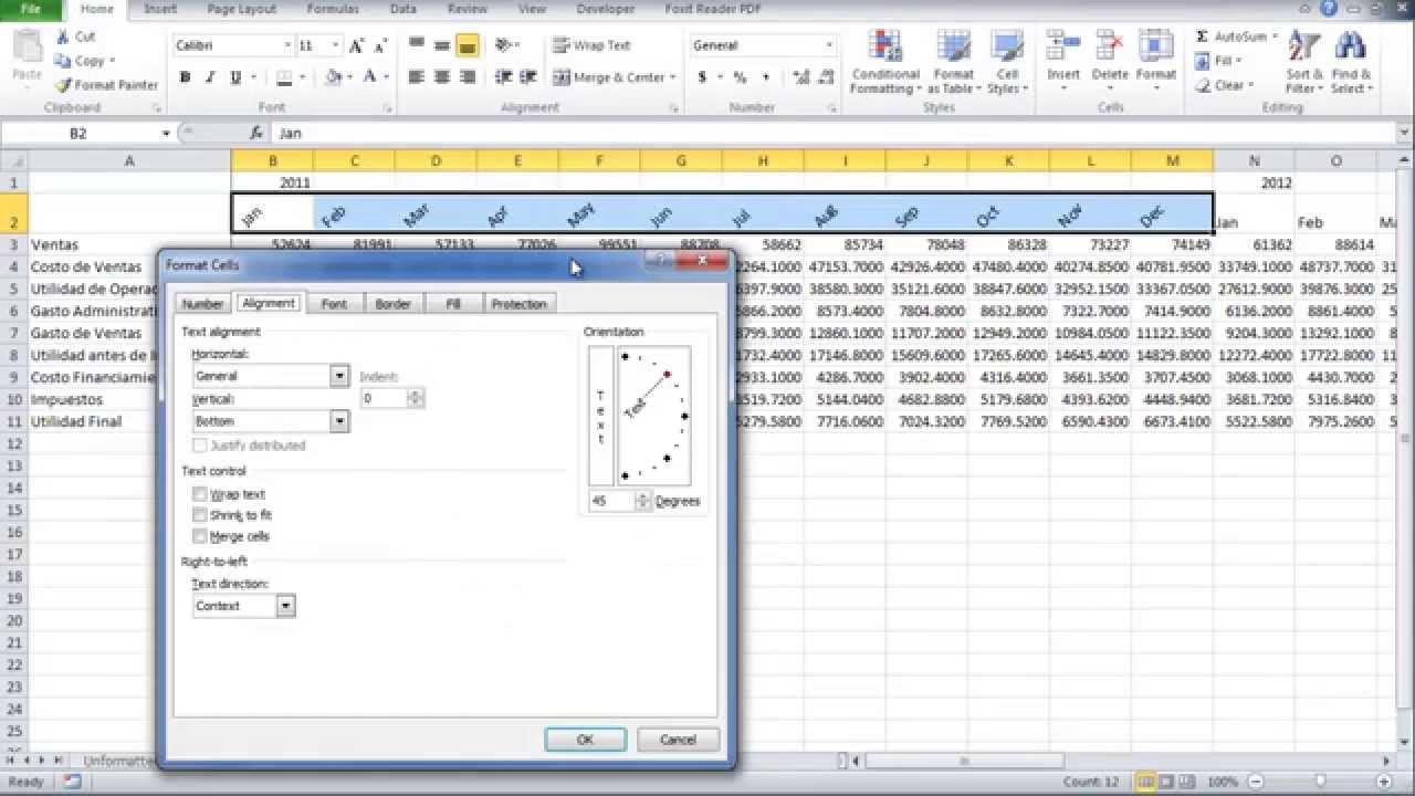 Excel Formato Alineamiento excellent synonym