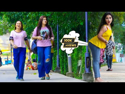 Funny WET FART Prank on Hot Girls Part-49 😂!N2o Shreya