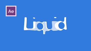 Liquid Effect | Liquid Text | After Effect Tutorial | Sarveyam Creations