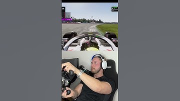 THIS happened on my FIRST ever ONLINE race in F1 23 #shorts