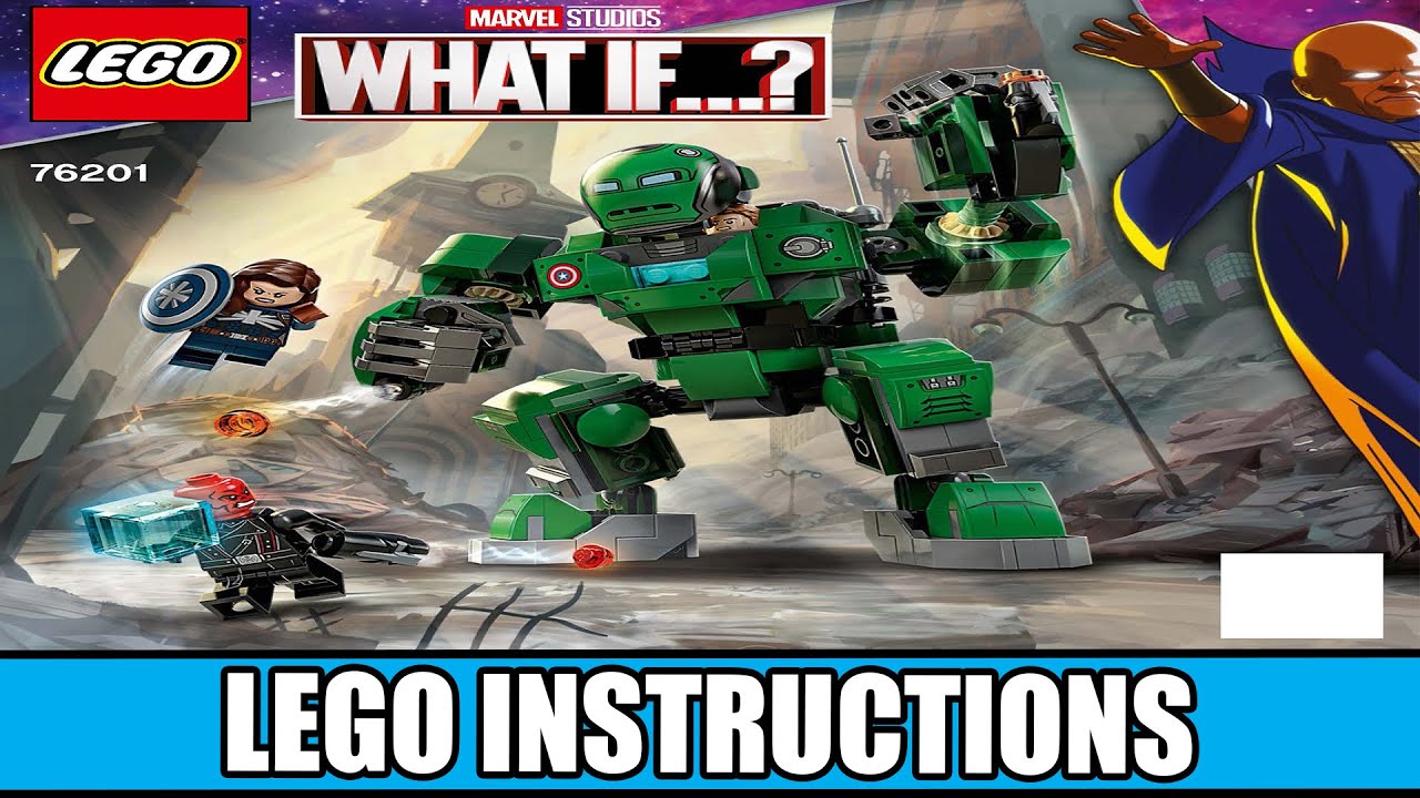 LEGO Instructions | Marvel | 76201 | Captain Carter & The Hydra Stomper