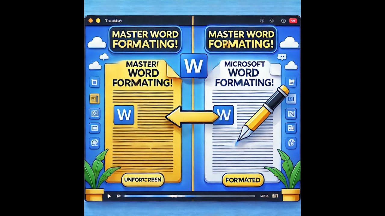 Formatting a Word document - YouTube