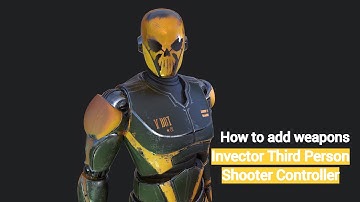Unity Invector TPC: How to make a custom weapon in 2023