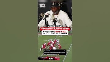 Coach Prime HONEST About Defense Struggles 😬😳