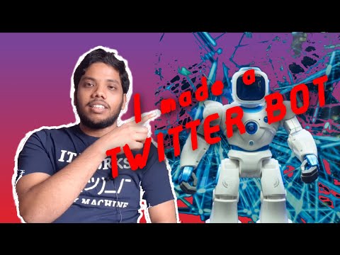 I Made a Simple Twitter Bot | Retweet Bot | a little coding