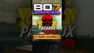 You Can PLAY Paradox Junction 36 Hours Early! (Black Ops 7 Zombies DLC 2)