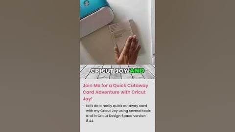 Cutaway Card Magic! 🎨 How to Design a Card from Scratch in Cricut Design Space #shorts #shortsvideo