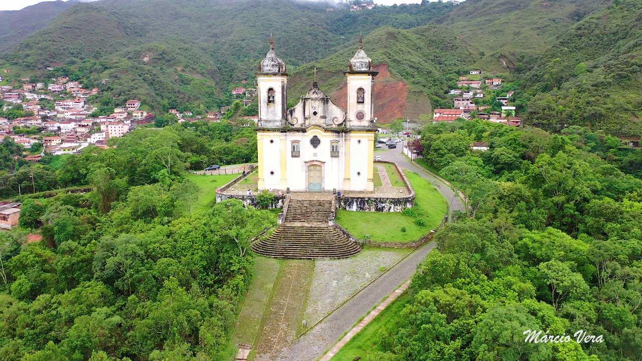 Ouro Preto vista do alto - YouTube