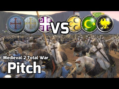 Medieval 2 Total War Online Battles #238 (3v3) - F@&KING EPIC!