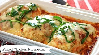 Easy Cheesy Parmesan Chicken Baked to Perfection 🍽