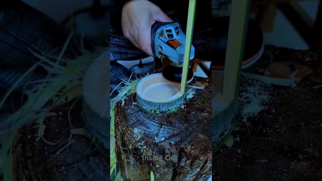 Simple invitation using bamboo wood 🪵🪓 