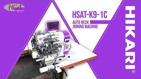 Hikari, HSAT-K9-1C Auto Neck Joining Machine.