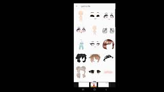 asmr and keyboard with making gacha life avatar from pics aurt! lonk desc in the pics art ap 💅✍ screenshot 2