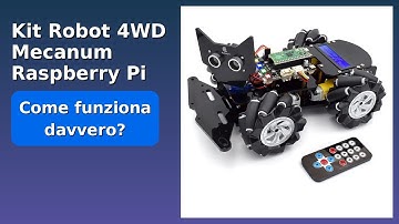 RECENSIONE (2025) : Kit Robot 4WD Mecanum Raspberry Pi Pico. DETTAGLI ESSENZIALI