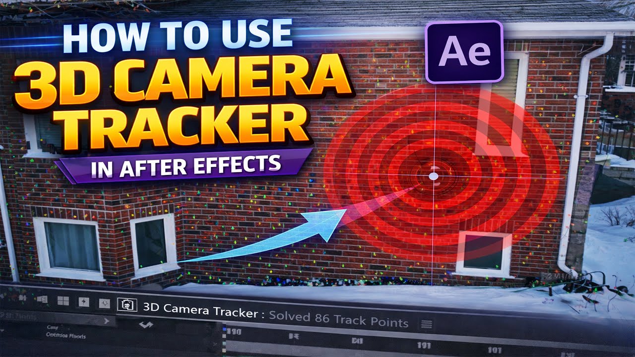 How to Use the 3D Camera Tracker in After Effects - YouTube